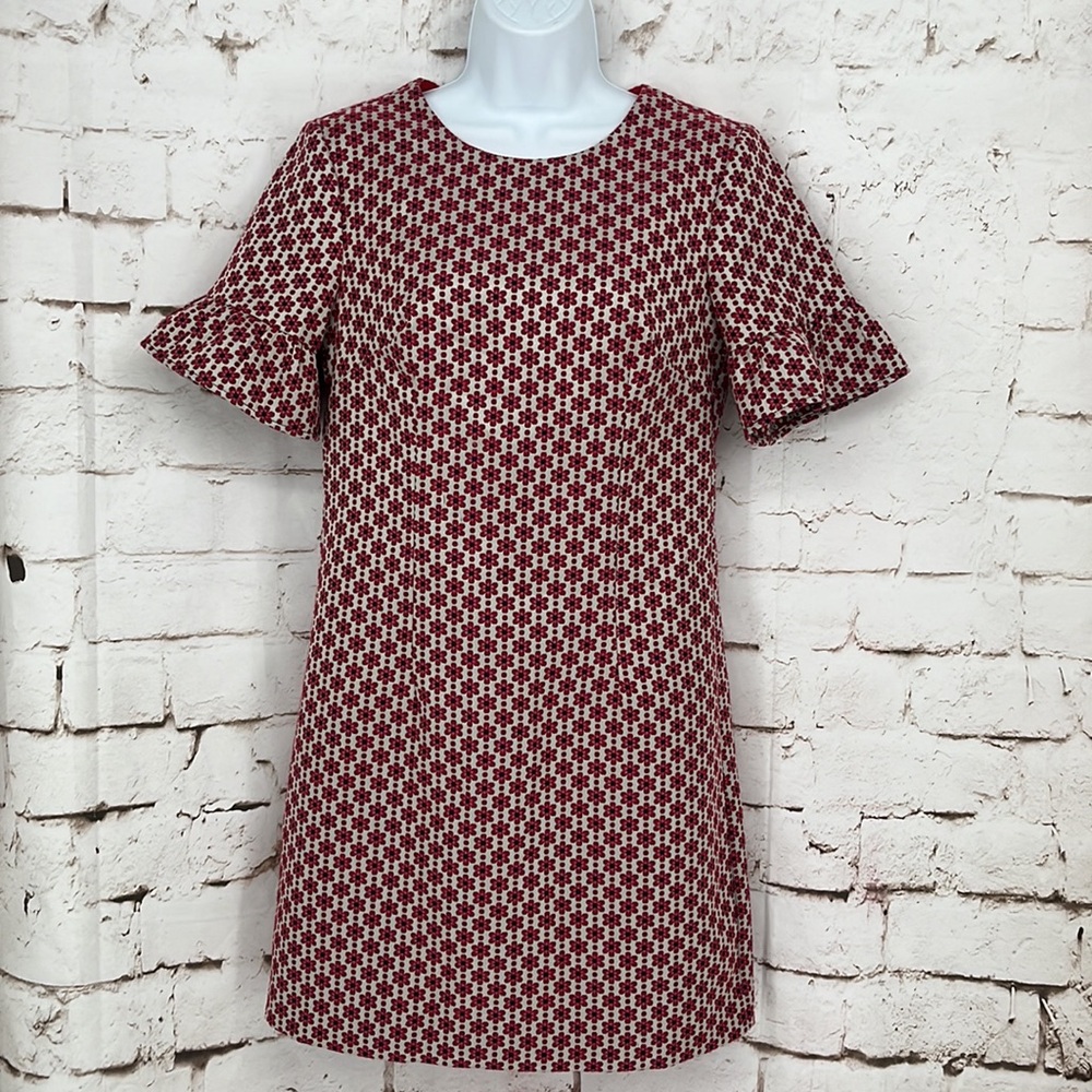 Trina Turk “Aneesha” Jacquard Shift Dress, Size 2